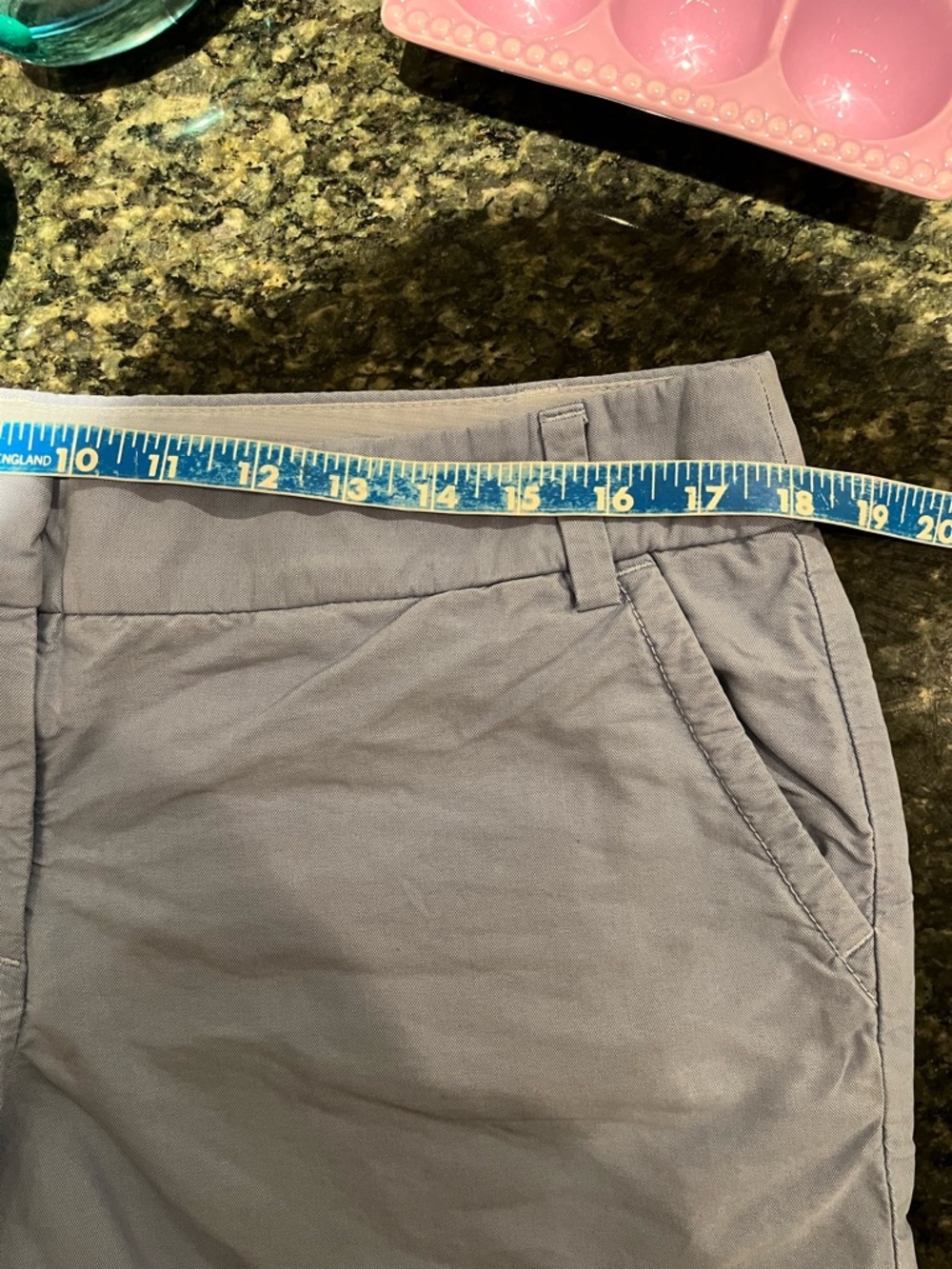 J. Crew Sky Blue Cotton Chino Shorts - Picture 5 of 7
